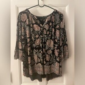Lucky Brand floral top